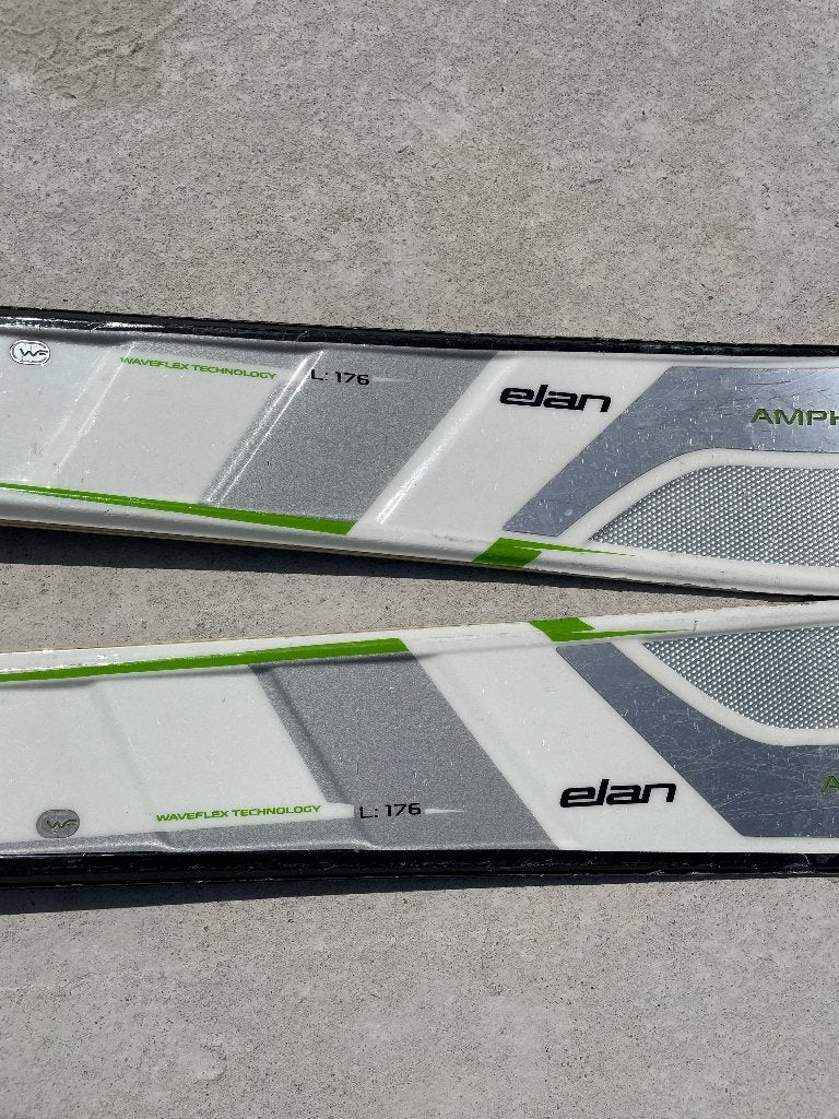 ski elan amphibio, Sport en Fitness, Skiën en Langlaufen, 160 tot 180 cm, Gebruikt, Carve, Ophalen