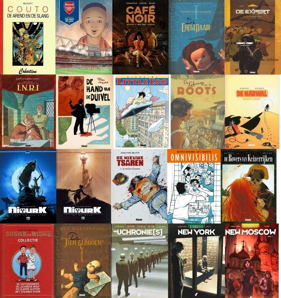20 Hardcover strips, Meerdere stripboeken, Ophalen, Zo goed als nieuw