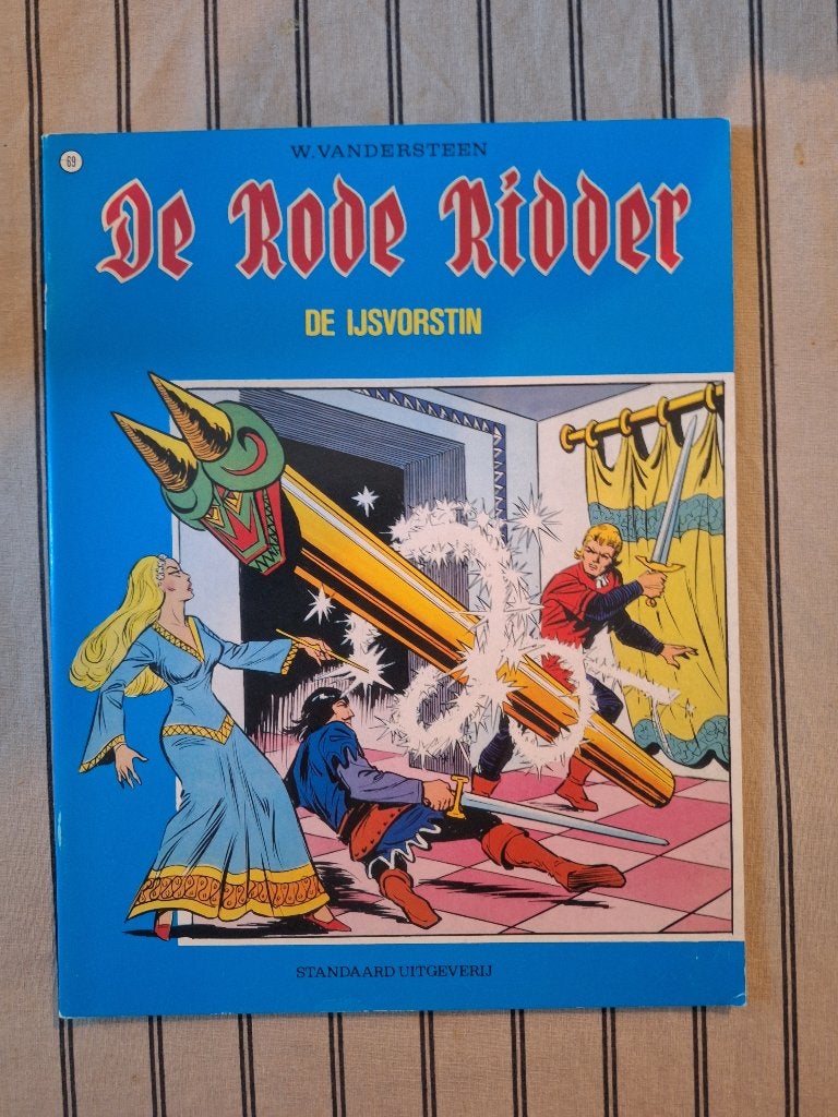 de rode ridder 69: de ijsvorstin, Eén stripboek, Ophalen of Verzenden