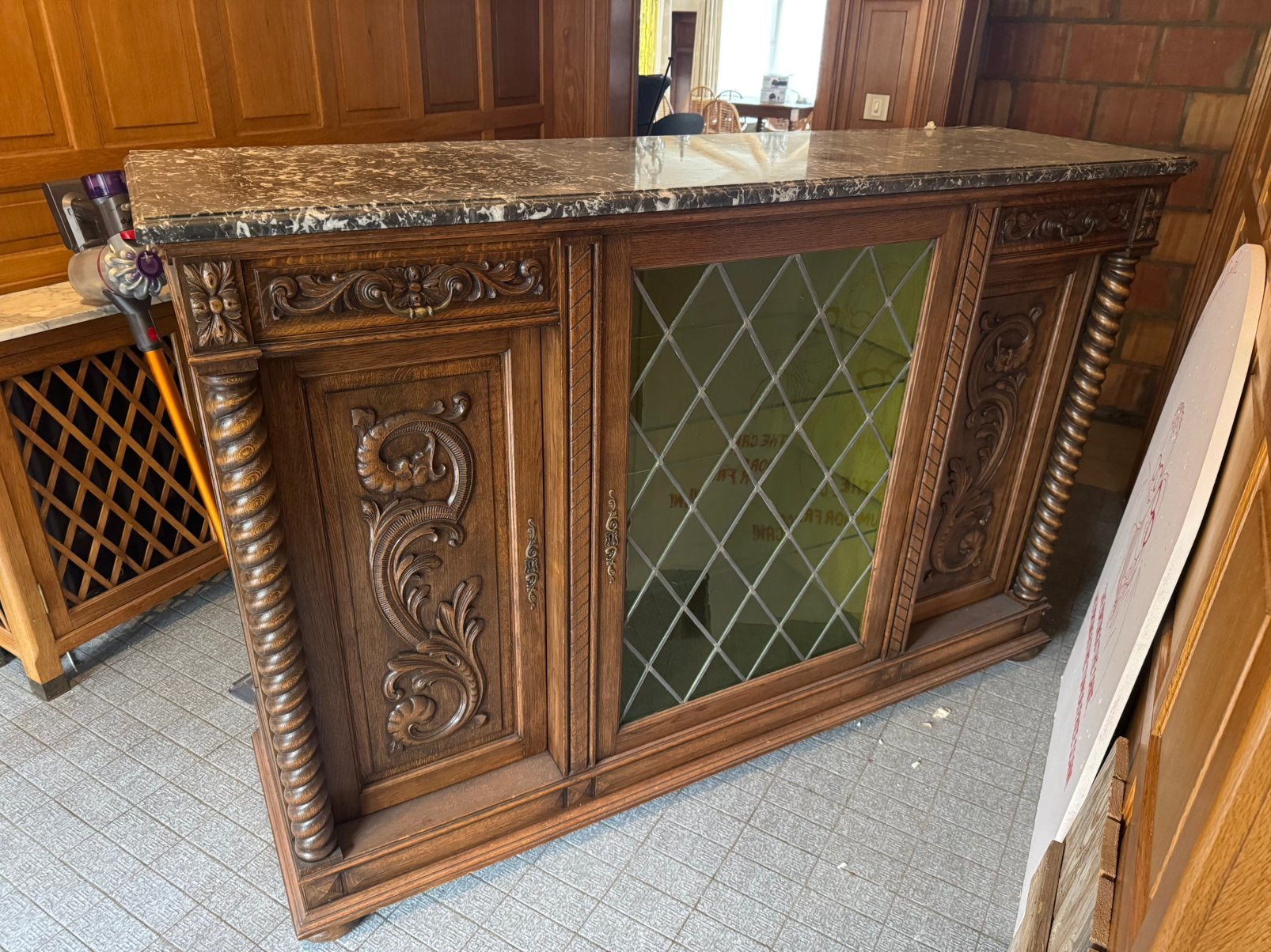 Antieke kast, 150 à 200 cm, Enlèvement, Utilisé, Avec tiroir(s)