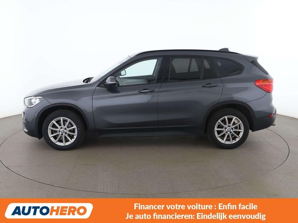 BMW X1 sDrive 18d Advantage (bj 2017), Auto's, Stof, SUV of Terreinwagen, Zilver of Grijs, Te koop