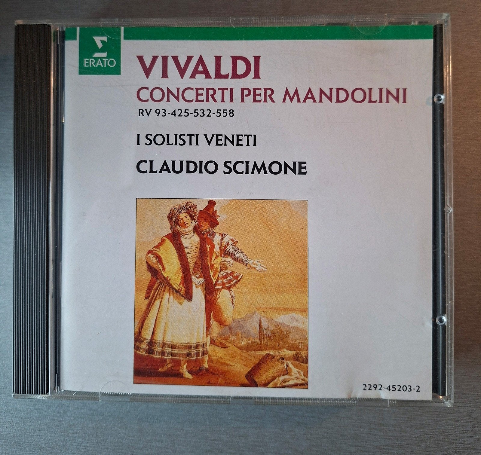 CD. Vivaldi. Concertos pour mandoline (Erato)., CD & DVD, CD | Classique, Enlèvement ou Envoi, Utilisé