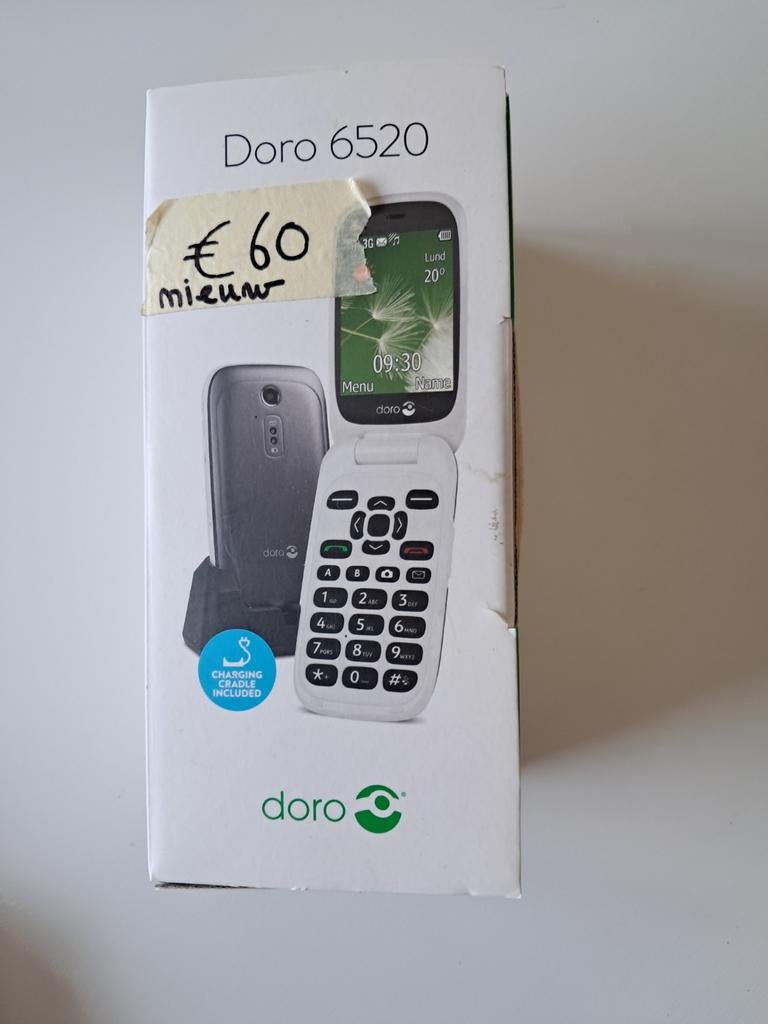 Doro 6520 senioren klaptelefoon, Ophalen
