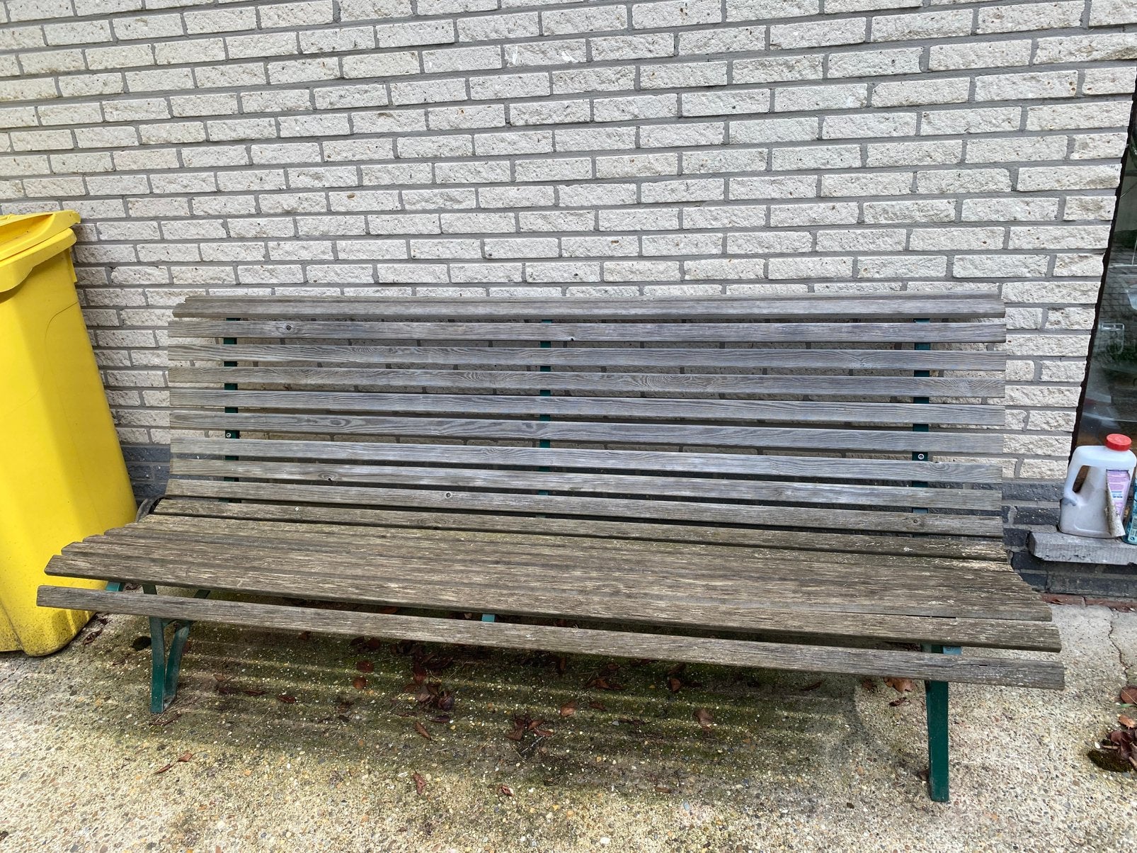 Oude tuinbank, Ophalen, Zo goed als nieuw