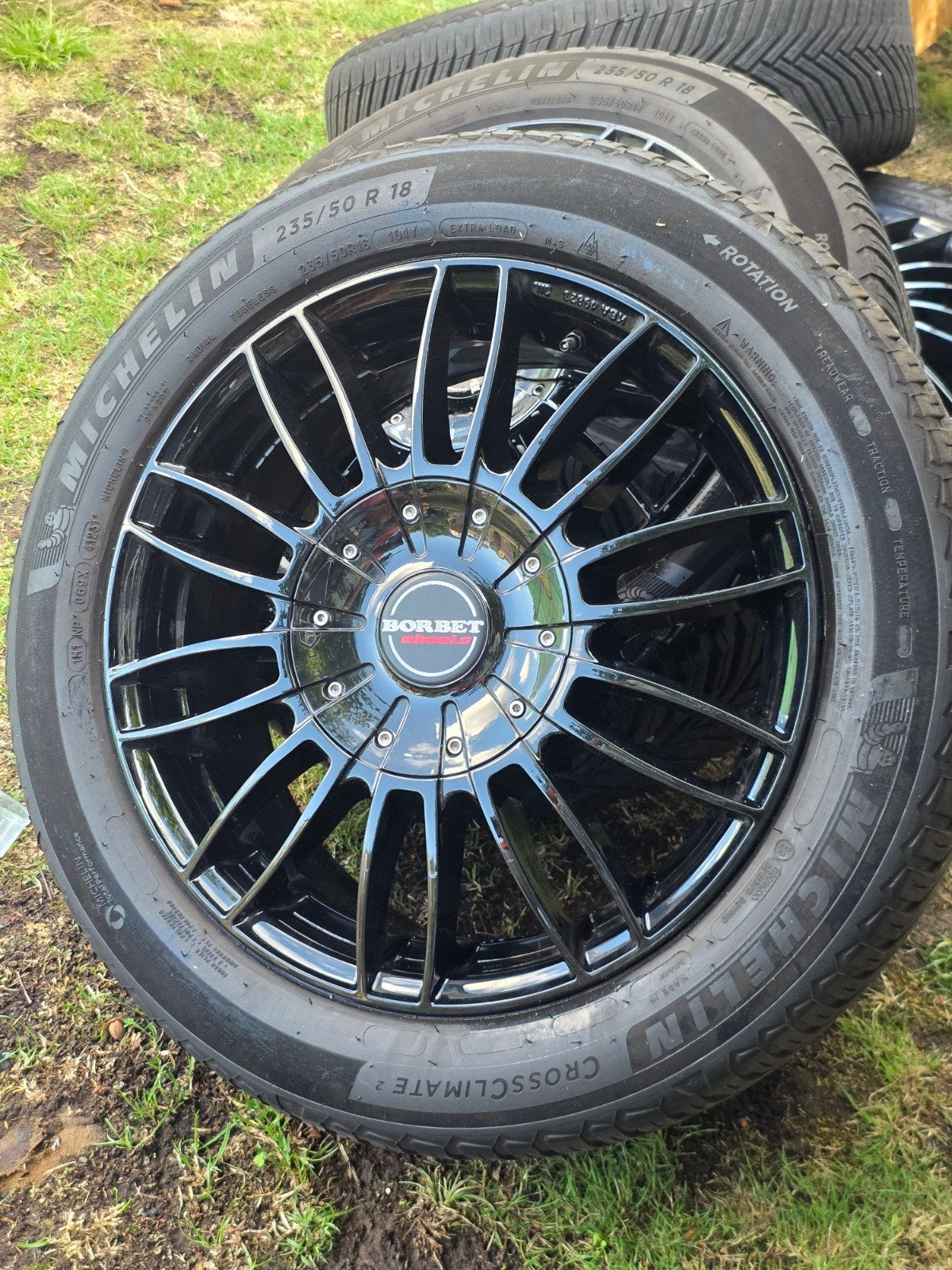 Jantes avec pneus Michelin pour Ford, Autos : Pièces & Accessoires, Enlèvement, Pneu(s)