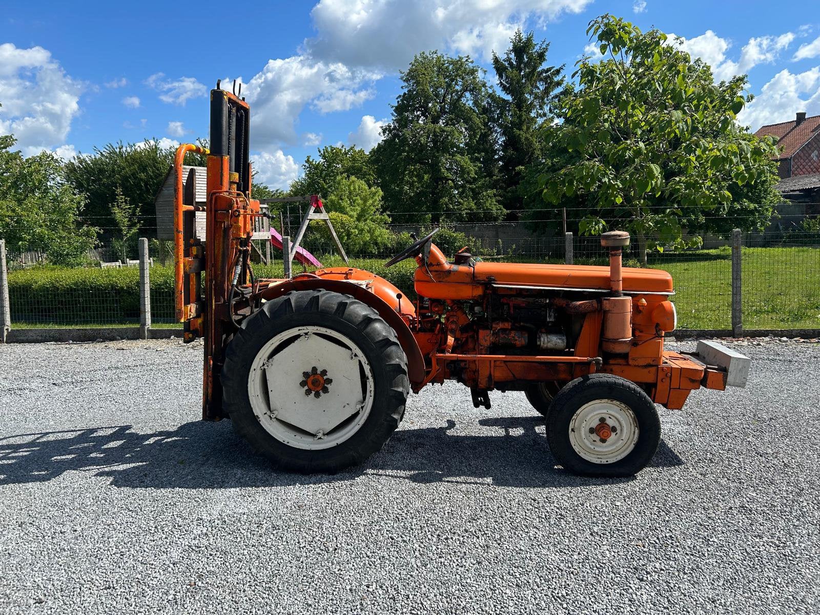 Renault tractor 50PK met hefmast, Zakelijke goederen, Landbouw | Tractoren, Renault, Gebruikt, Ophalen