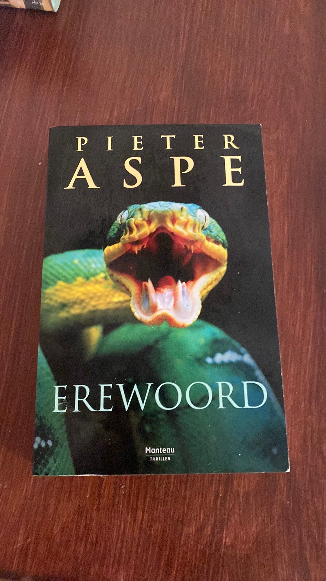 Pieter Aspe - Erewoord, Enlèvement ou Envoi, Pieter Aspe