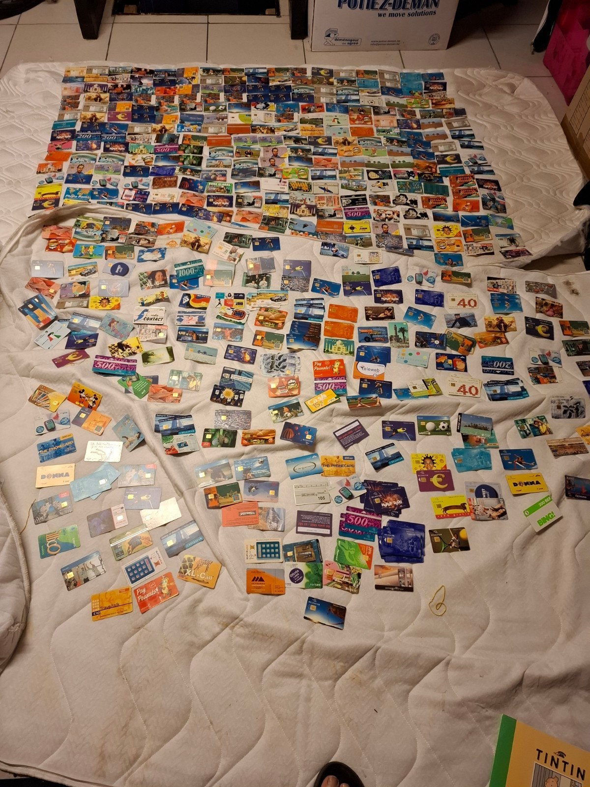 Groot lot telekaarten, Verzamelen, Telefoonkaarten, Ophalen