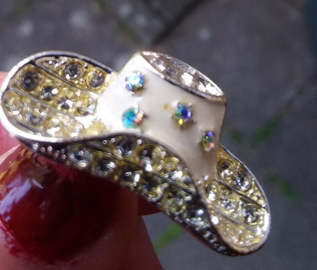 Broche ancienne super vintage., Envoi, Neuf