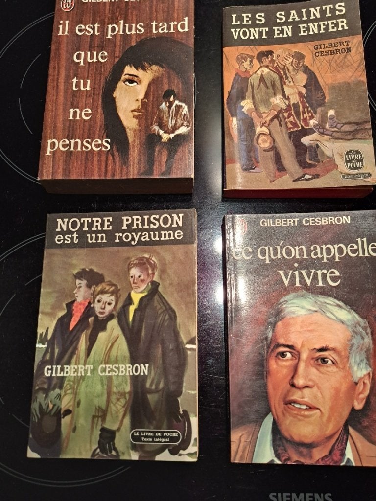 Gilbert Cesbron - 4 boeken, Ophalen, Gelezen, Gibert Cesbron