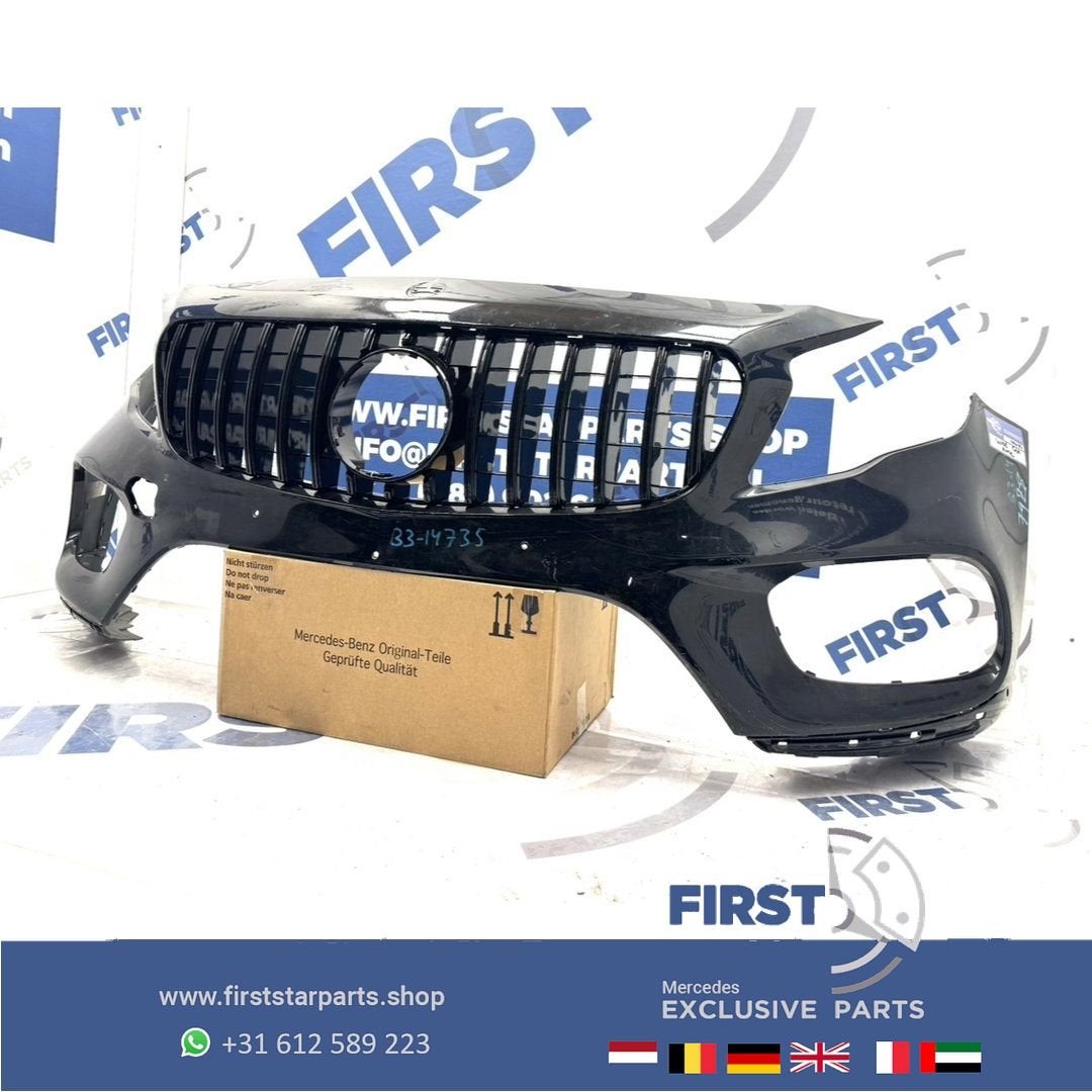 W156 BUMPER + GT GRIL FACELIFT GLA AMG VOORBUMPER ZWART WIT, Utilisé, -, Avant, -