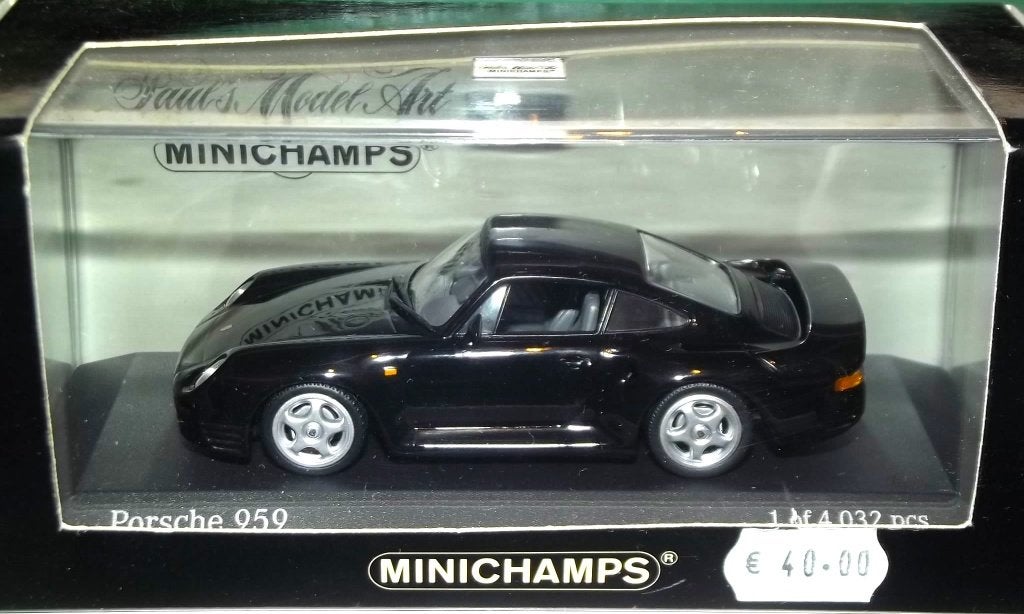 Porsche 959 - Echelle 1:43, Hobby en Vrije tijd, Modelauto's | 1:43, Ophalen of Verzenden, Zo goed als nieuw, Auto, MiniChamps