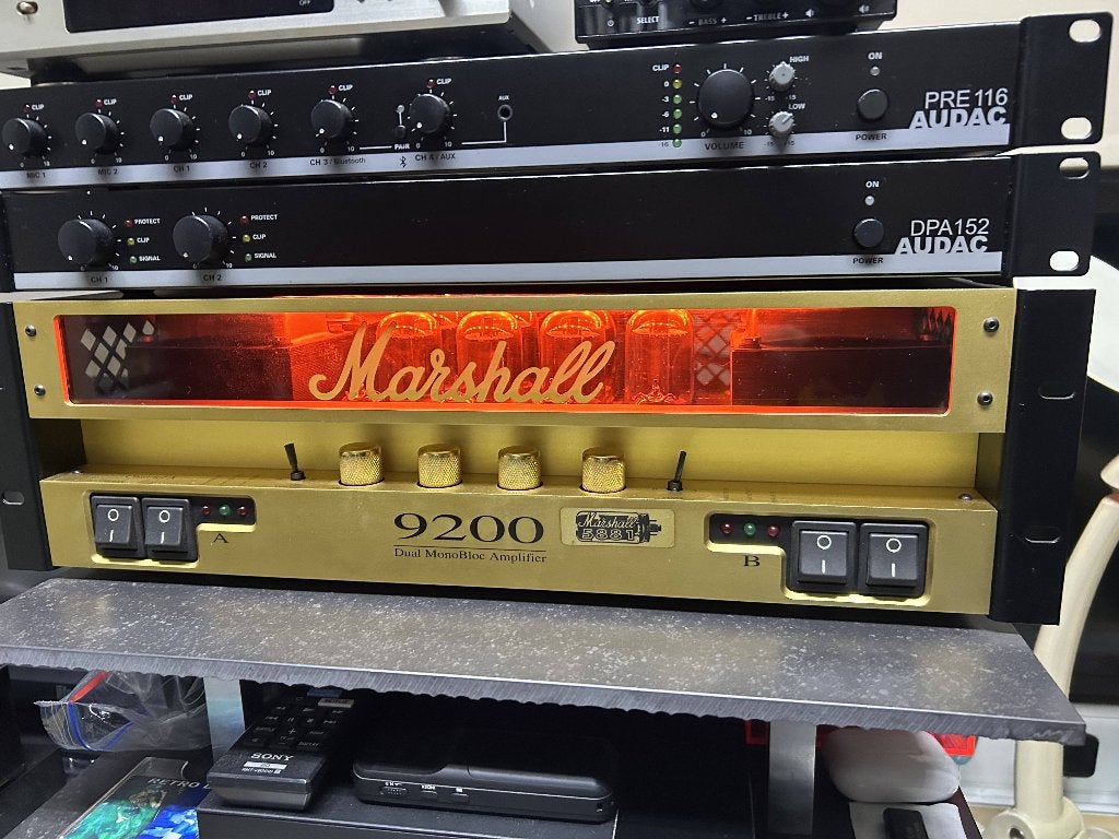 versterker, Muziek en Instrumenten, Ophalen, 100 watt of meer