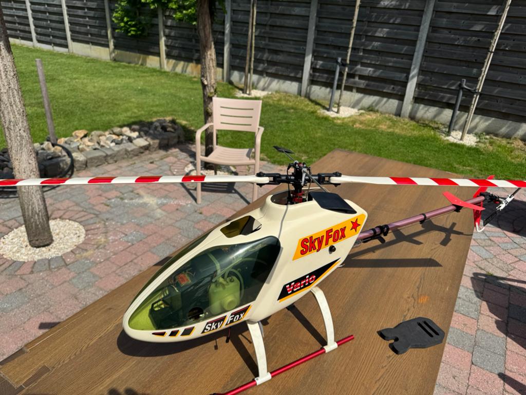 VARIO SKY FOX helikopter compleet met zender, Hobby & Loisirs créatifs, Modélisme | Radiocommandé & Téléguidé | Hélicoptères & Quadricoptères