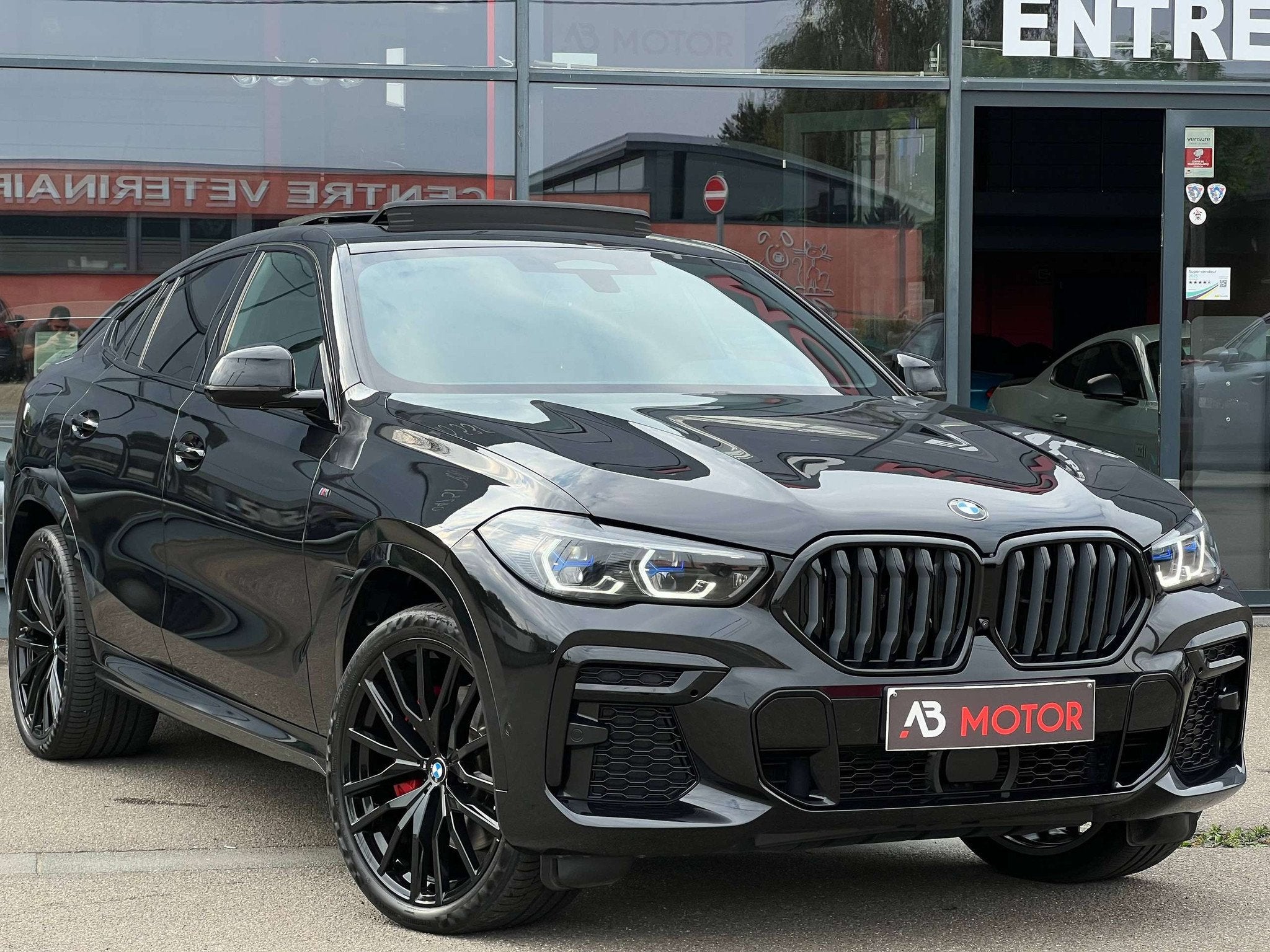 BMW X6 3.0 dAS xDrive 211Cv Laser Pano Cristal Distronic Hea, Auto's, Automaat, Gebruikt, 2993 cc, Zwart