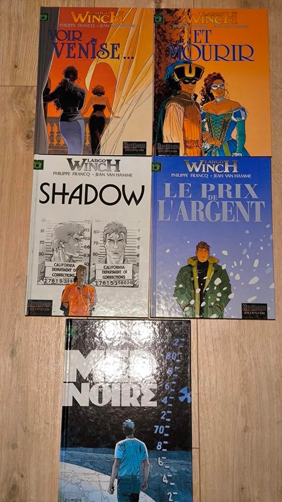 BD LARGO WINCH, Enlèvement