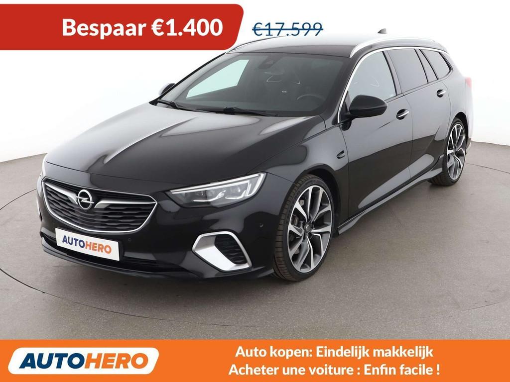 Opel Insignia 2.0 SIDI Turbo GSi 4x4 (automatique), Autos, Opel, Cuir, 199 g/km, Euro 6, Noir