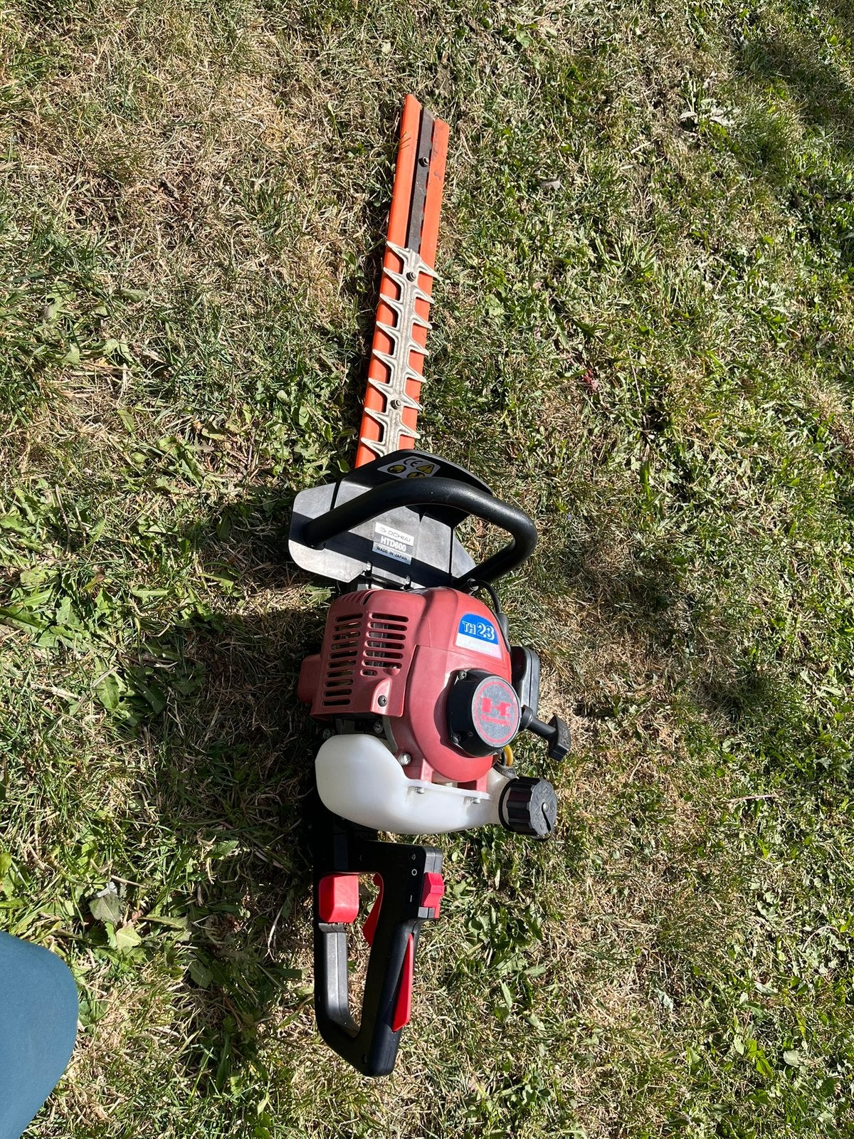 Kawasaki heggenschaar TH23, Tuin en Terras, Ophalen, Gebruikt, Benzine