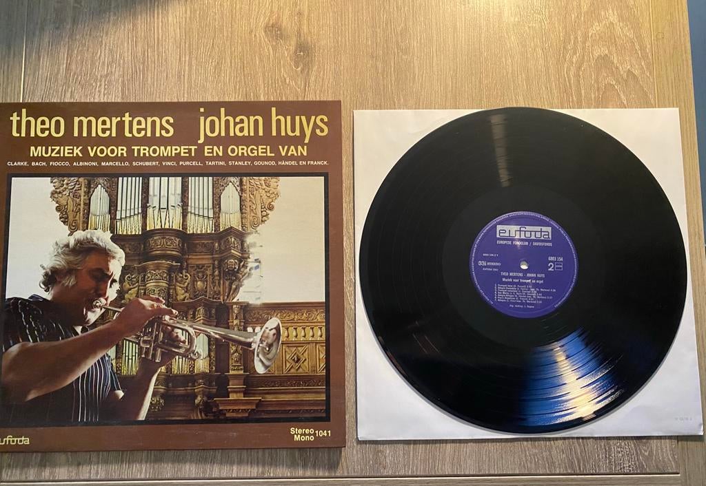 🔥 LP - Muziek voor trompet en orgel - Theo Mertens, Cd's en Dvd's, Vinyl | Klassiek, Ophalen of Verzenden, Zo goed als nieuw