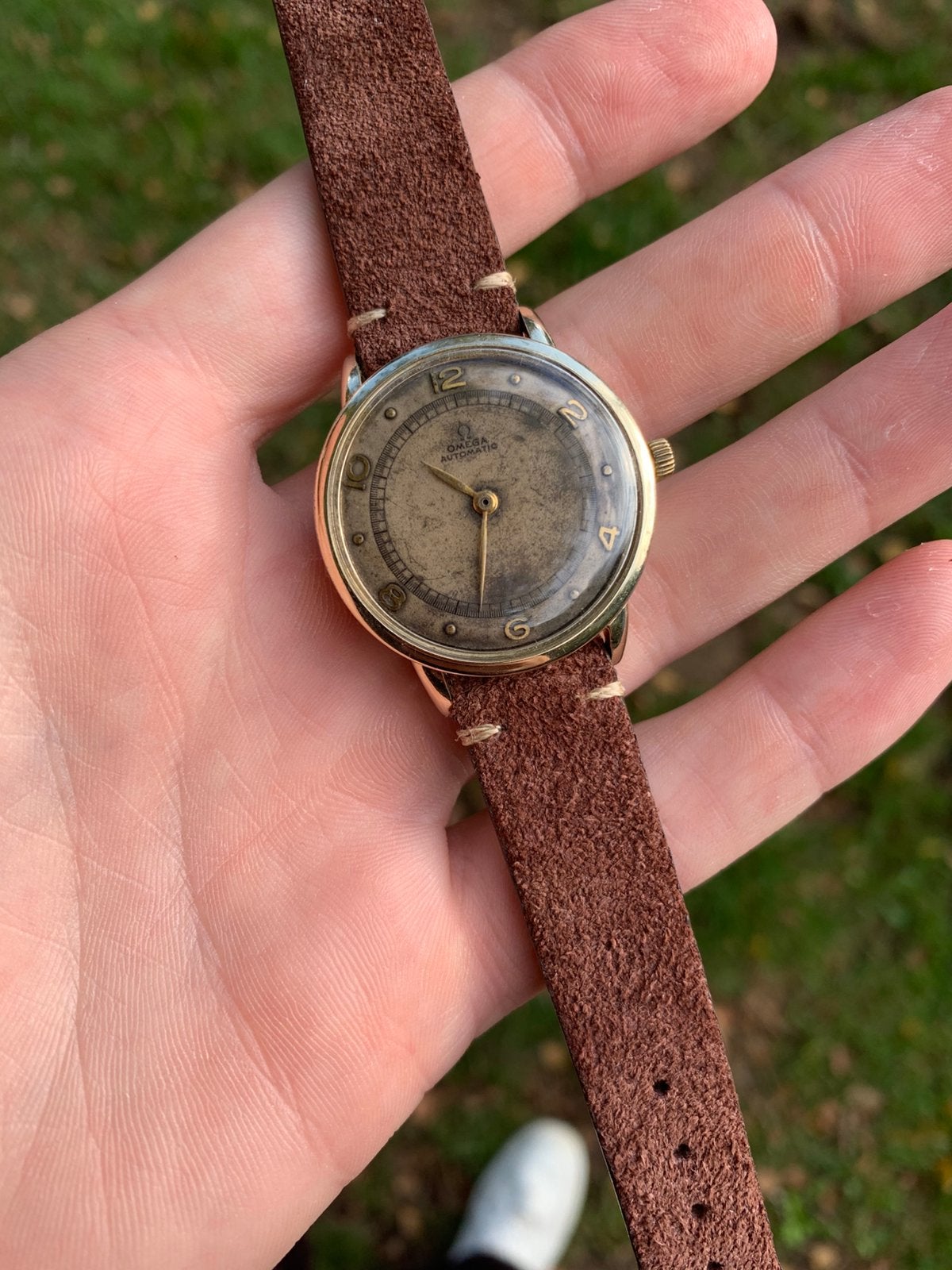 Omega automatic bumper 1944, Handtassen en Accessoires, Ophalen, Zo goed als nieuw, Omega
