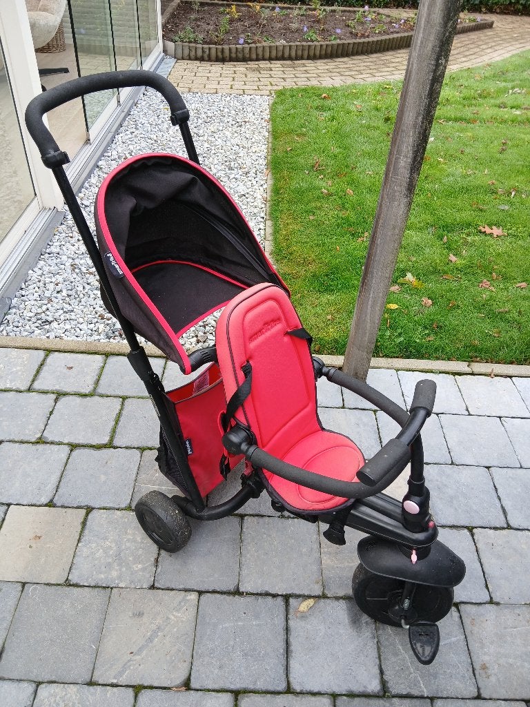 Duwfietsje peuter, Ophalen, Gebruikt, Duwstang