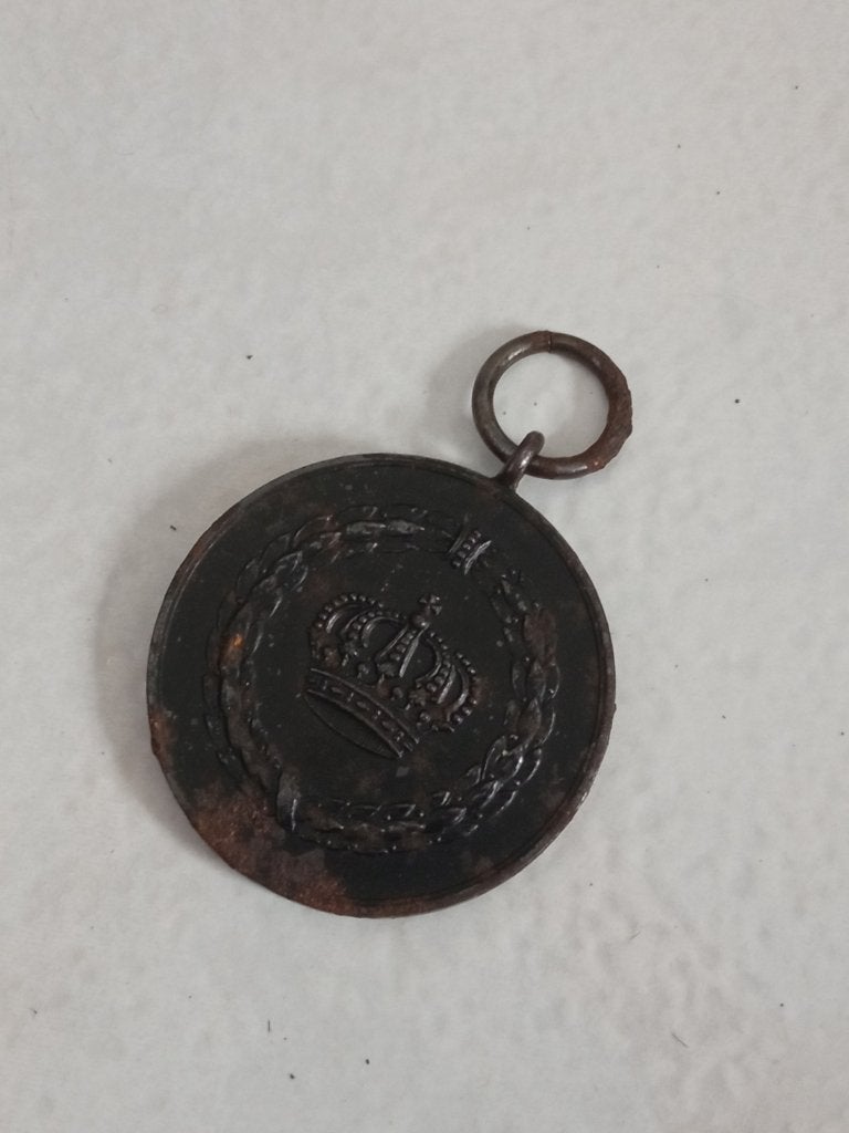 Duitse Militaria WW1 Onderscheidingsmedaille, Verzamelen, Verzenden, Landmacht, Lintje, Medaille of Wings