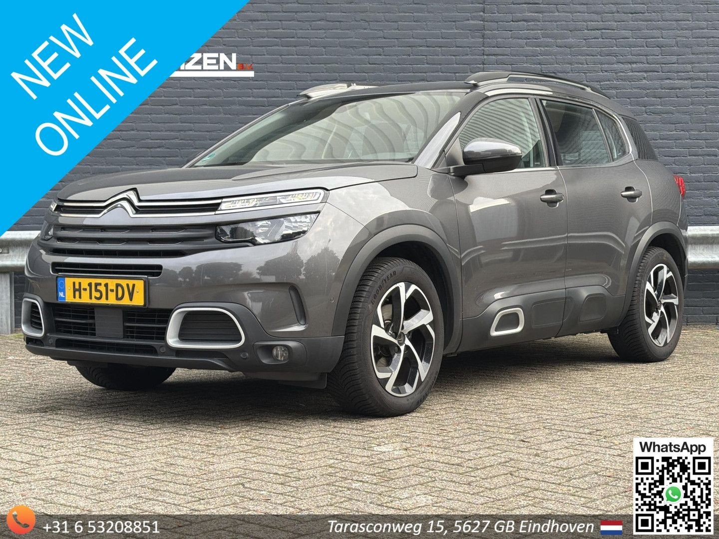 Citroen C5 Aircross 1.2 PureTech Business | € 8.900,- NETTO!, Autos, Argent ou Gris, Achat, Entreprise, Boîte manuelle