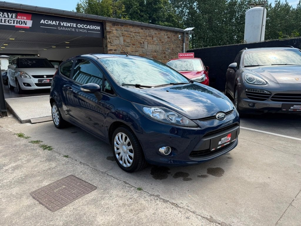 Ford Fiesta, Auto's, Voorwielaandrijving, Stof, 4 cilinders, Blauw