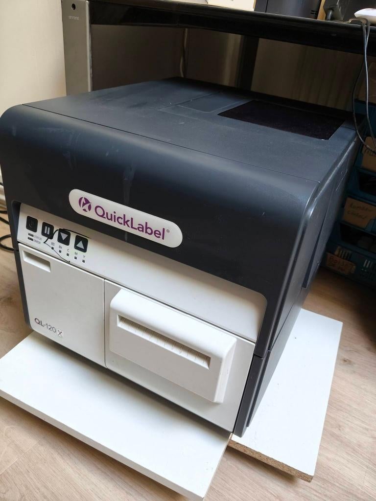 Imprimante d’étiquettes couleur pro QuickLabel QL-120X, Informatique & Logiciels, Imprimantes, Utilisé, Imprimante, Imprimante à jet d'encre