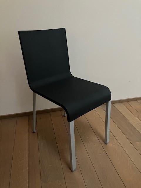 originele Vitra designstoelen, Huis en Inrichting, Stoelen, Zo goed als nieuw, Vijf, Zes of meer stoelen, Kunststof, Zwart, Ophalen