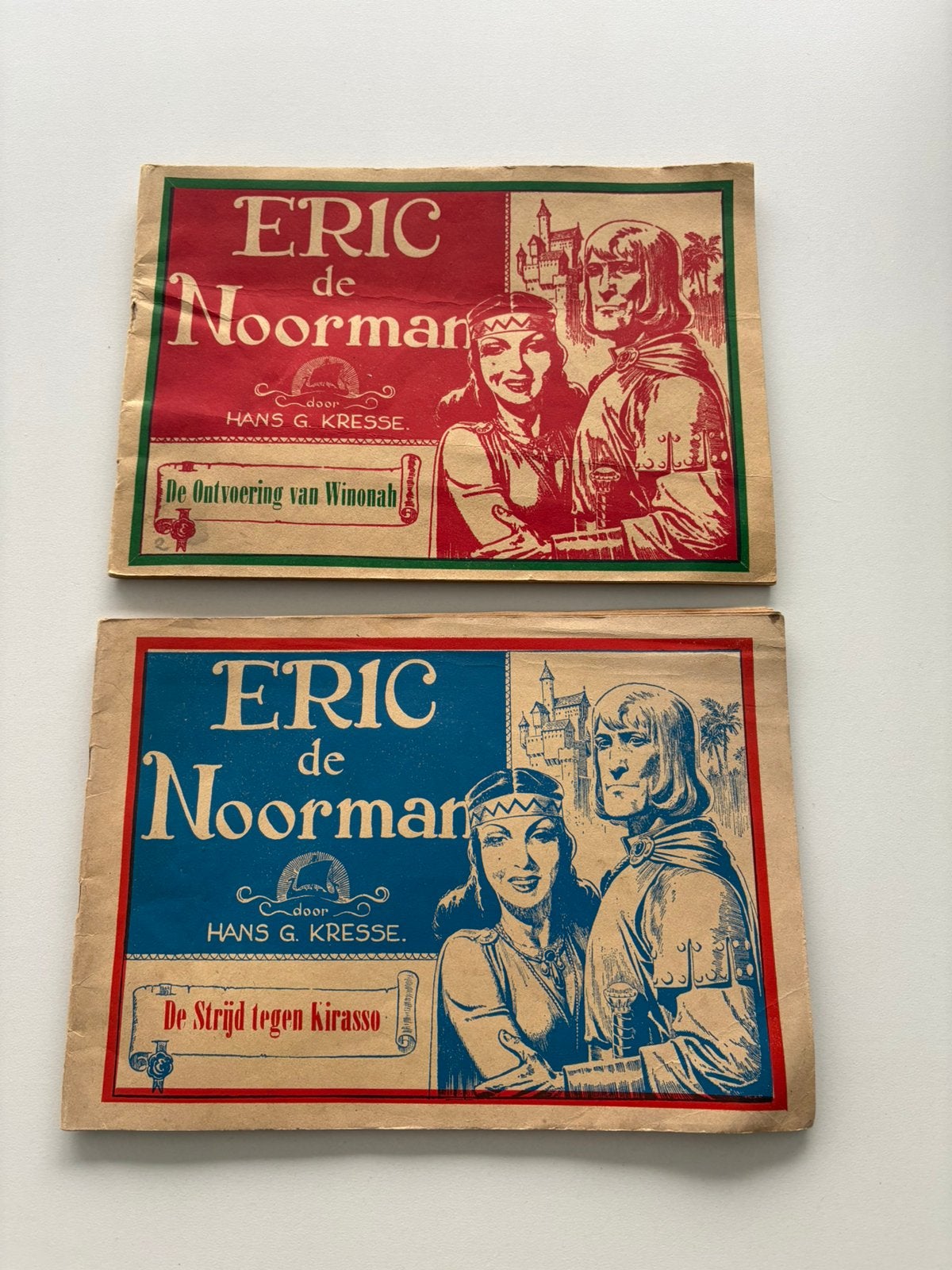 2 oude stripboeken Eric de Noorman, Boeken, Ophalen