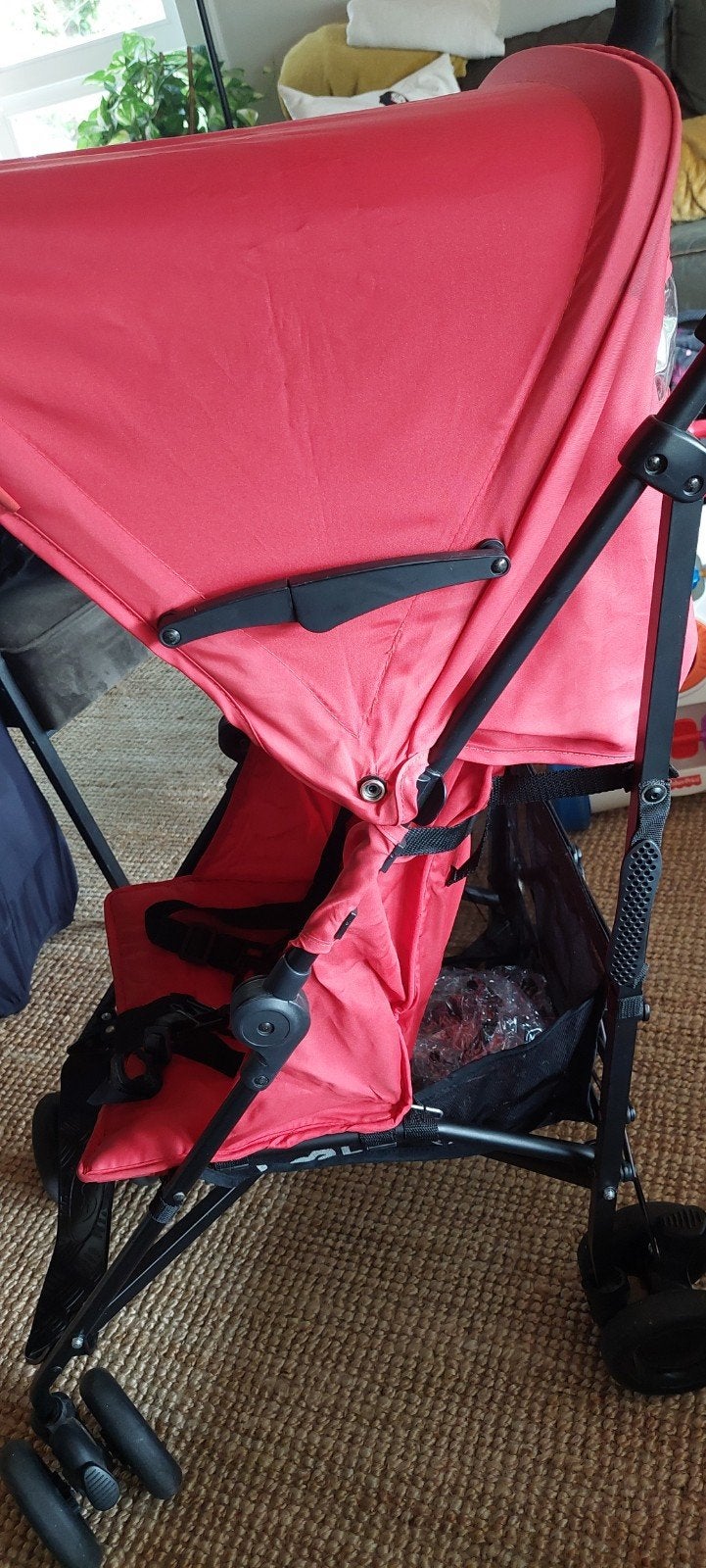 Koelstra buggy rood incl. regenhoes, Kinderen en Baby's, Ophalen, Koelstra, Regenhoes