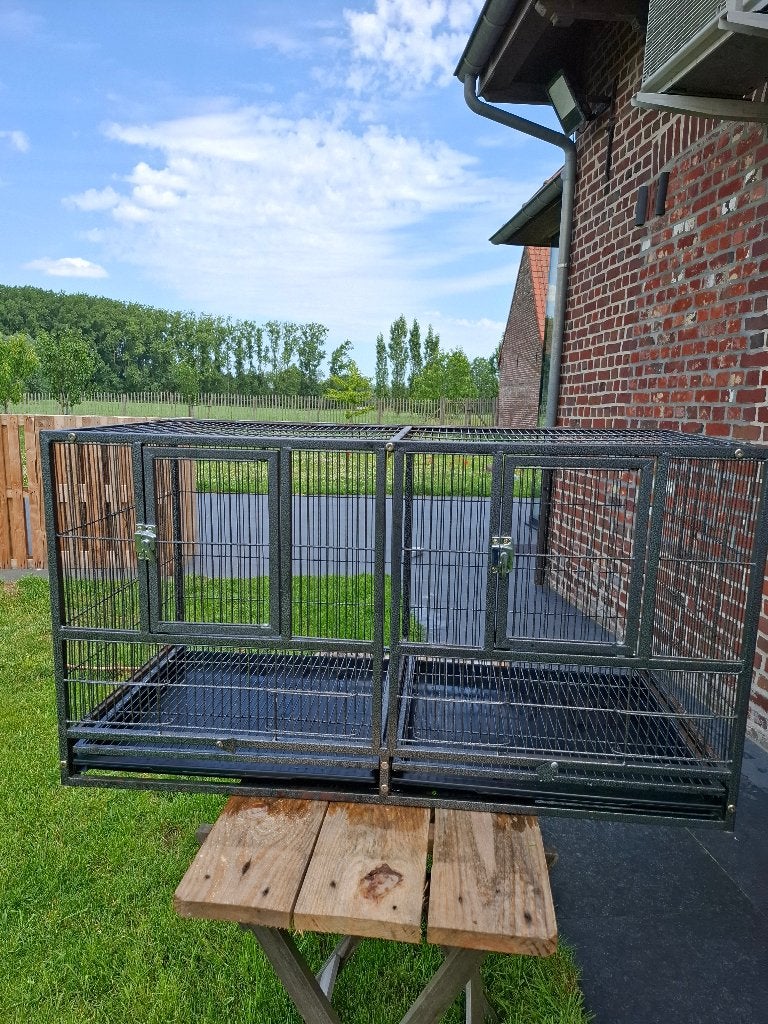 Vogelkooi, Ophalen, Gebruikt, Metaal, Vogelkooi