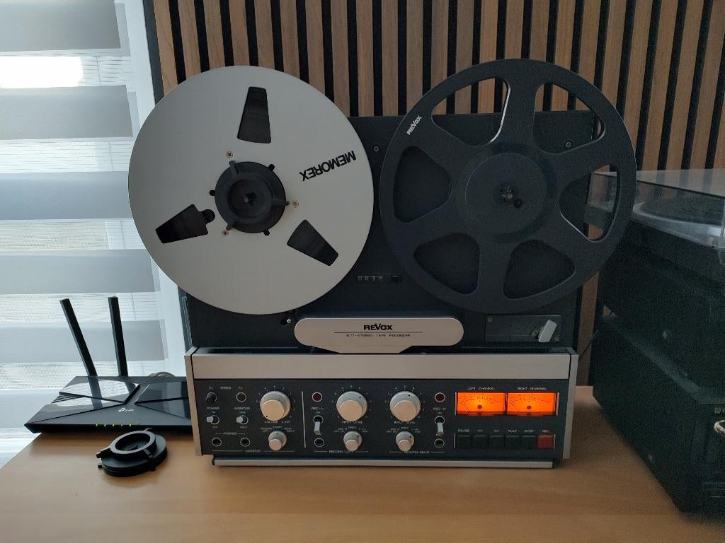 Revox B77 4-sporen, Enlèvement, Magnétophone, Avec bandes