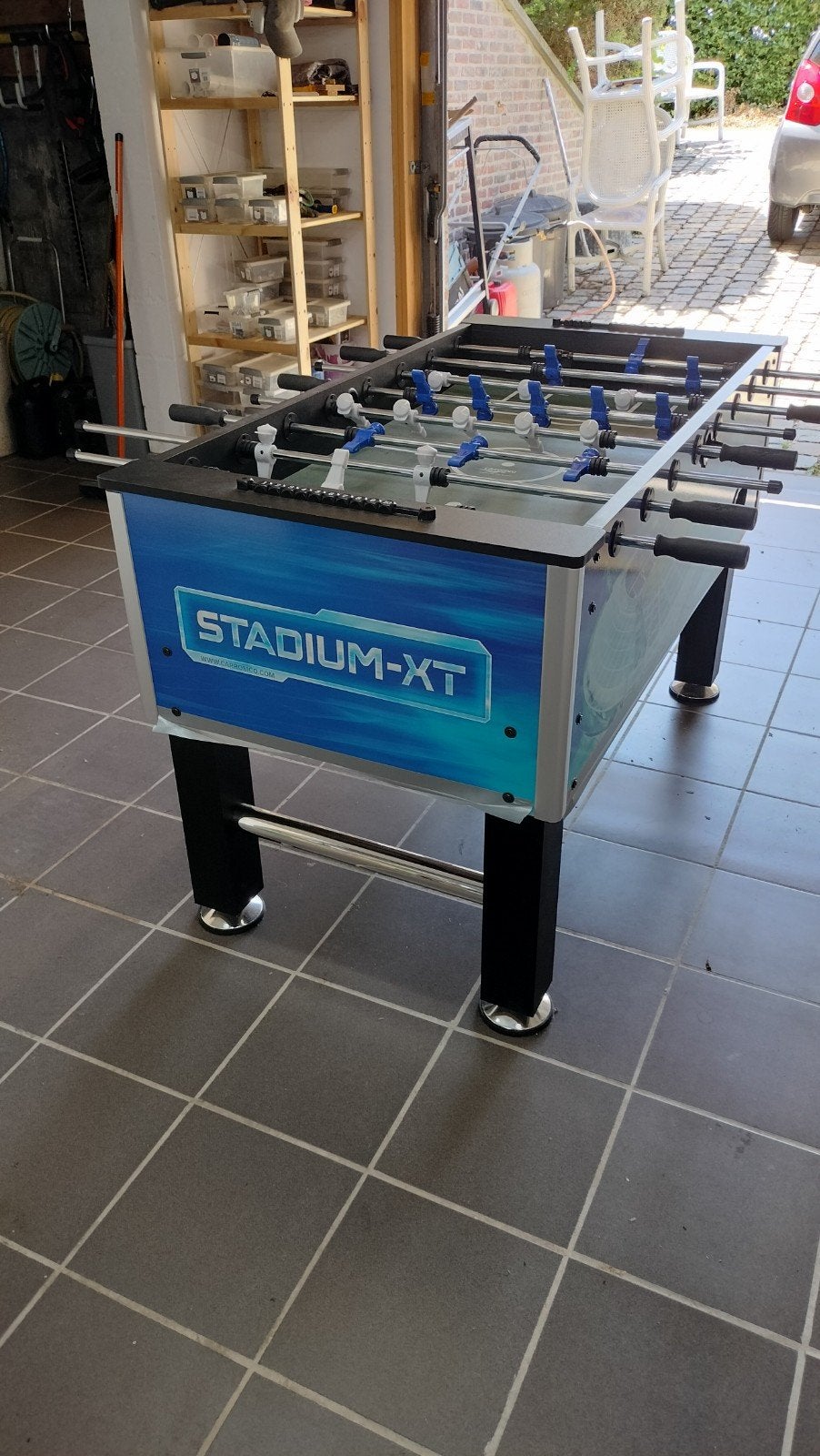 Baby foot, Ophalen