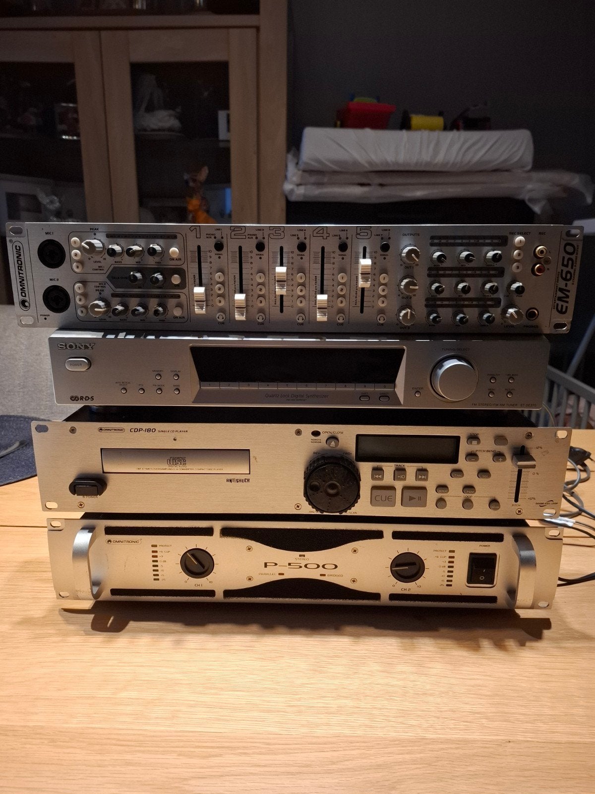 proffessionele muziekinstalatie., Audio, Tv en Foto, Ophalen