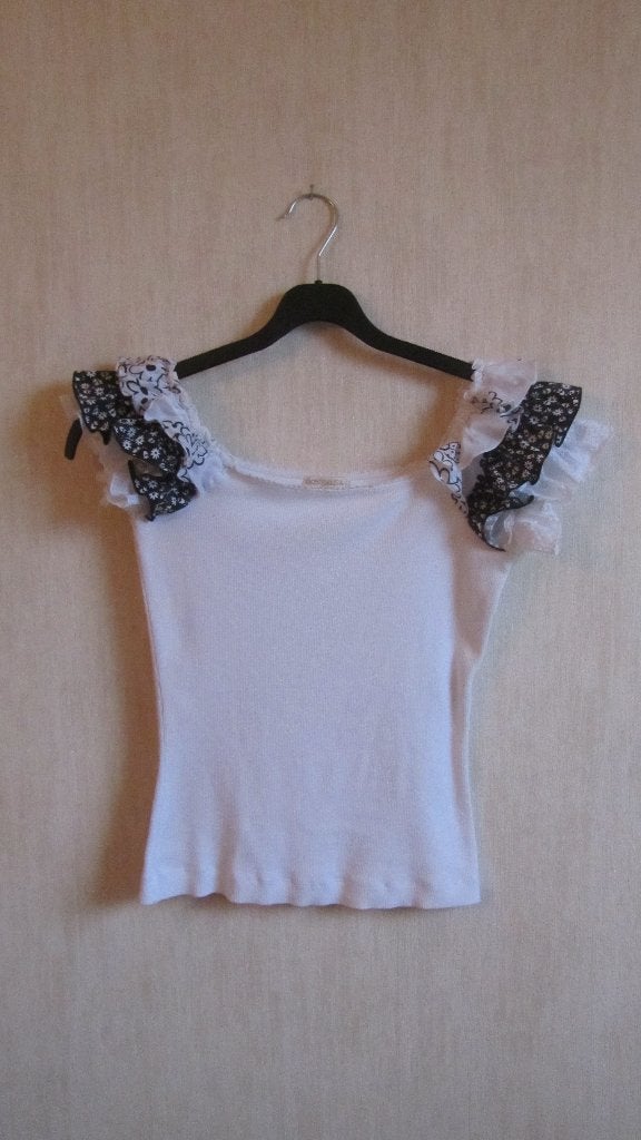 topje Monnalisa 140, Ophalen, Meisje, Zo goed als nieuw, Shirt of Longsleeve