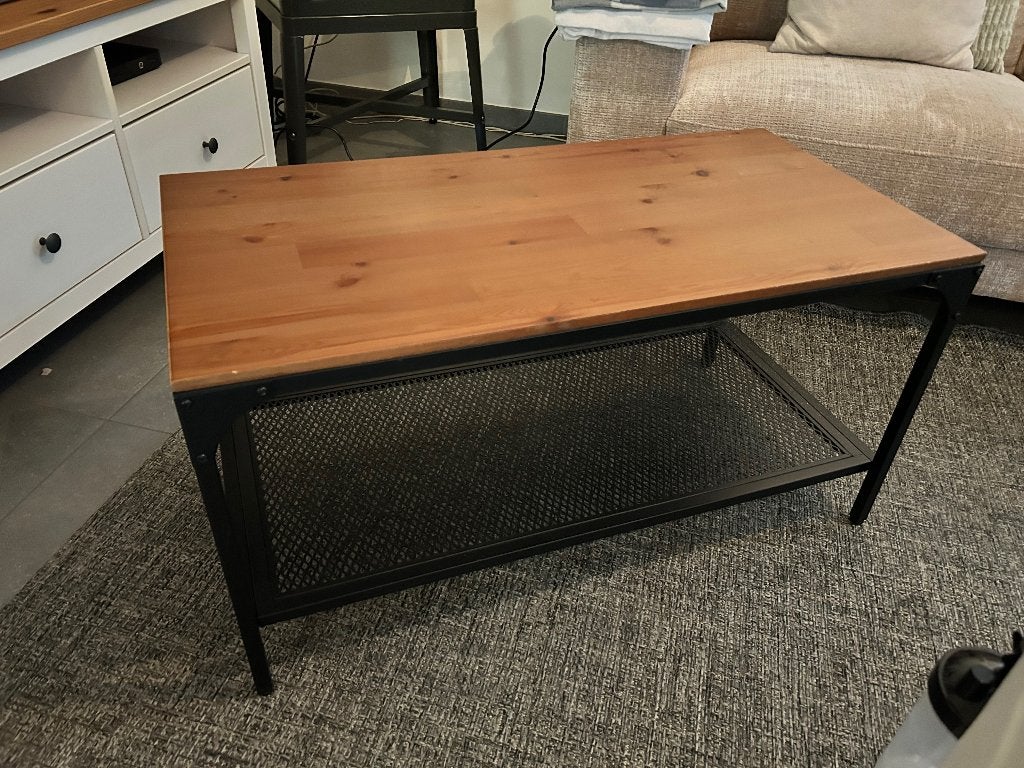 Salontafel, Huis en Inrichting, Tafels | Salontafels, Ophalen, Gebruikt, Rechthoekig