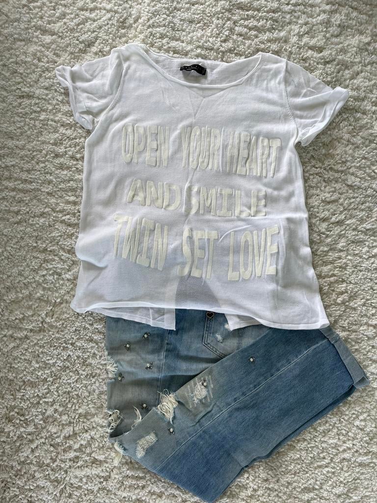 T-shirt Twinset, Neuf, Manches courtes, Enlèvement ou Envoi, Taille 36 (S)
