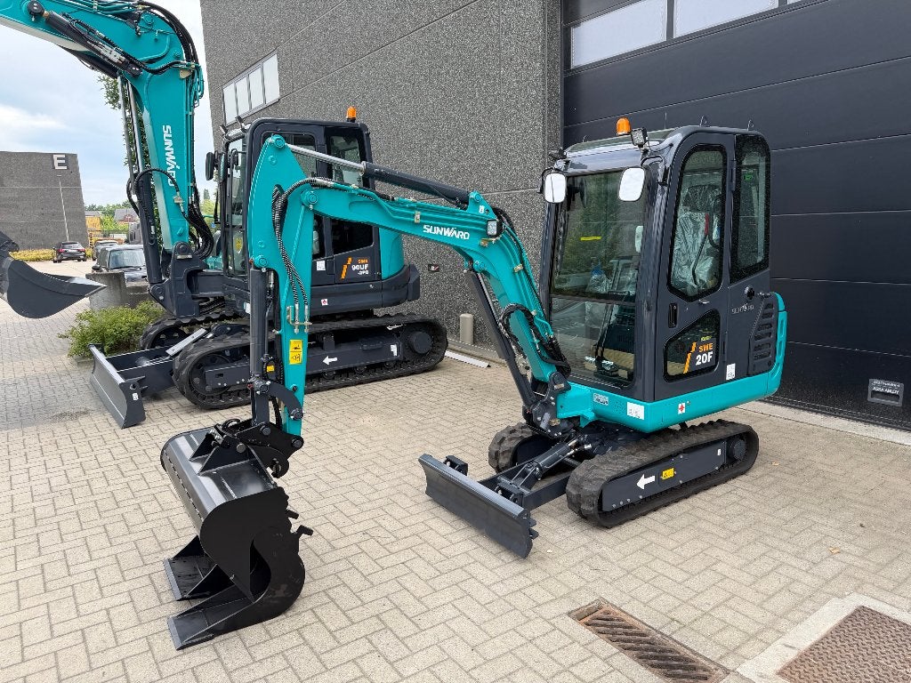 Sunward SWE 20 F, Ophalen, Graafmachine