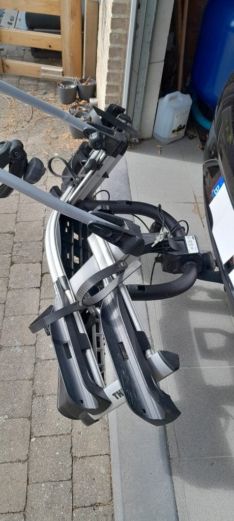 fietsdrager thule 2 fietsen, Ophalen
