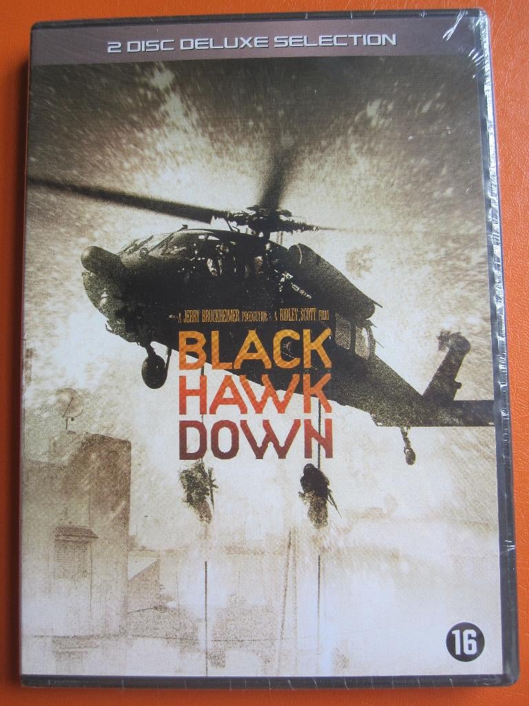 Black Hawk Down (2001) 2 disc (nieuw in de verpakking), Cd's en Dvd's, Dvd's | Actie, Nieuw in verpakking, Oorlog, Boxset, Vanaf 16 jaar