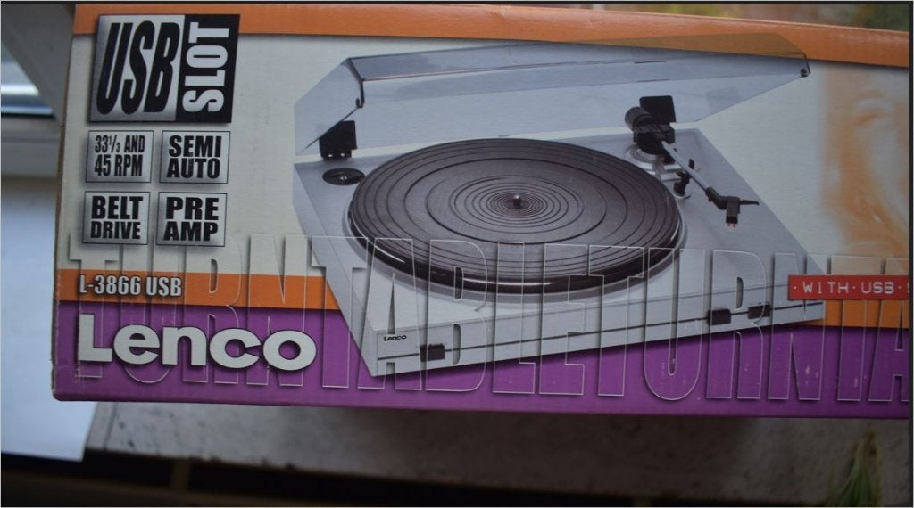LENCO vinyl draaitafel, met USB-poort, Audio, Tv en Foto, Platenspelers, Overige merken, Nieuw, Ophalen of Verzenden, USB-aansluiting