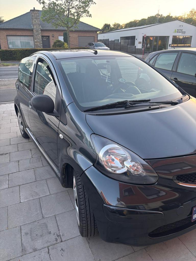 Toyota aygo, Auto's, Stof, Zwart, Zwart, Handgeschakeld