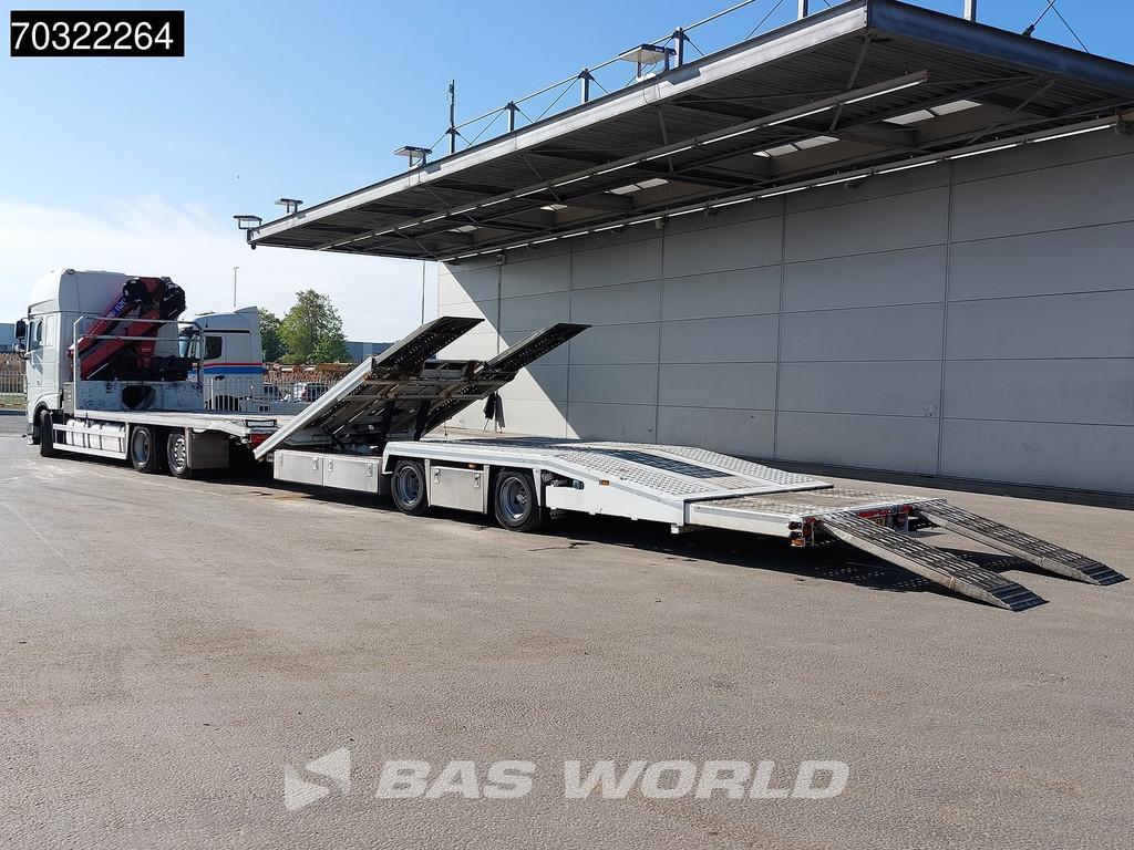 DAF XF XF 530 6X2 NL-Combi HMF 1120 K-RC Kran Crane Transpor, Autos, Camions, Cuir, Achat, Entreprise, Diesel