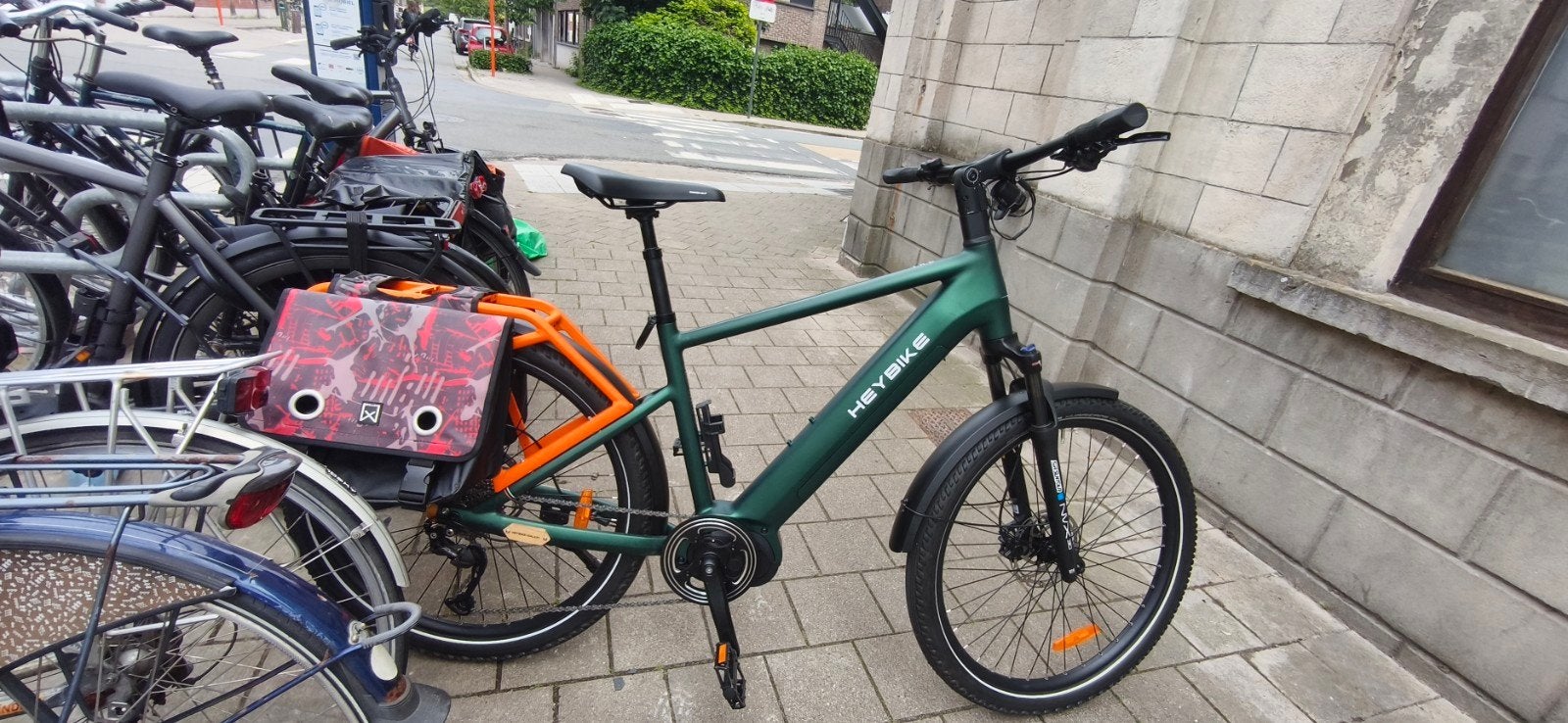eBike middenmotor schijfremmen, Enlèvement