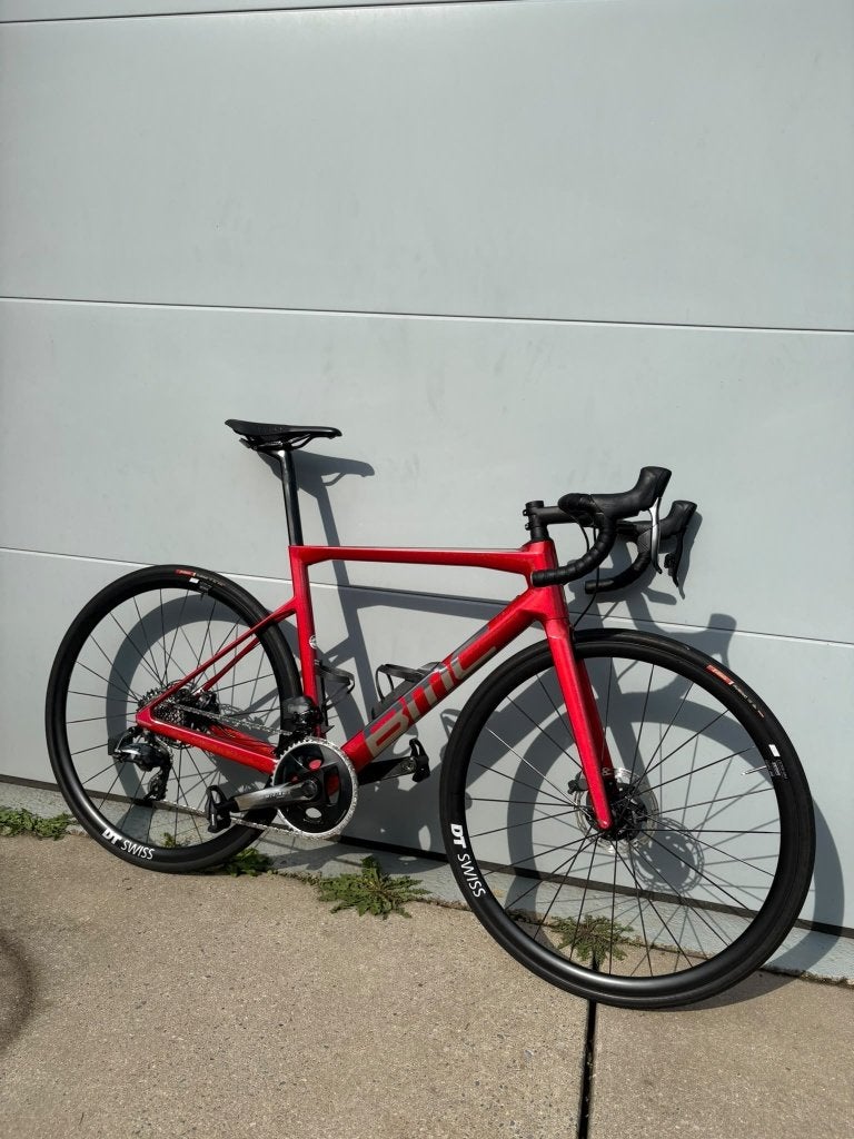 BMC teammachine SLR SRAM Force eTap AXS, Fietsen en Brommers, Ophalen, Zo goed als nieuw, Carbon, Schijfrem
