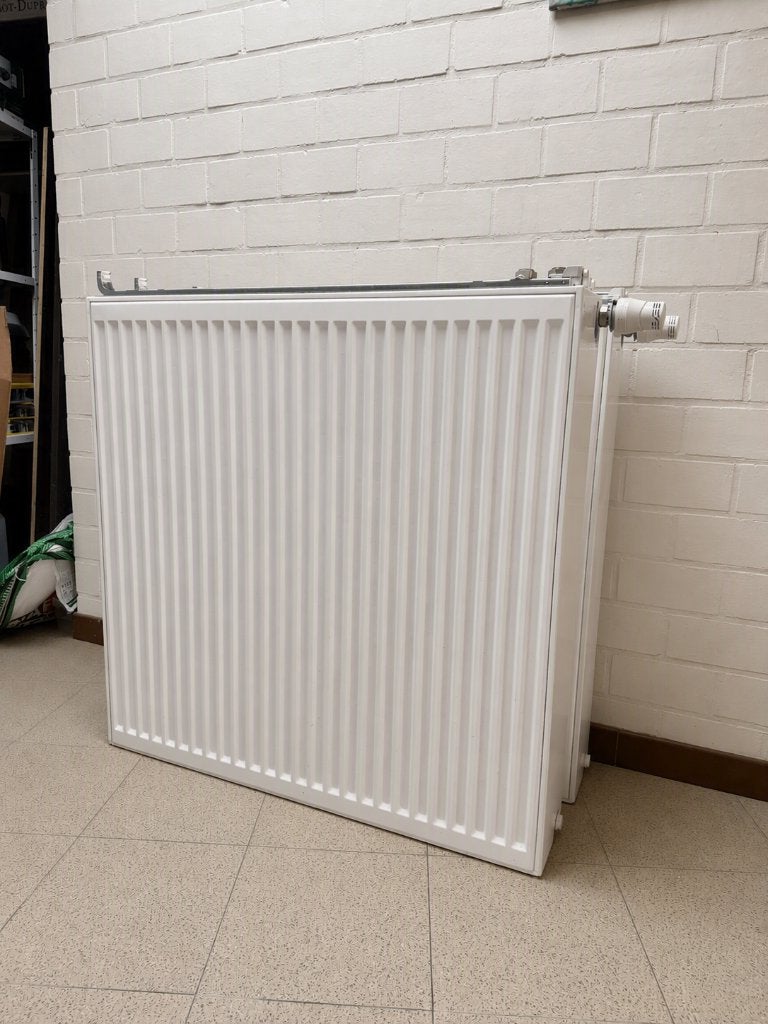 Twee radiatoren Van Marcke in perfecte staat, Doe-het-zelf en Bouw, Ophalen, Radiator, Zo goed als nieuw, 60 tot 150 cm