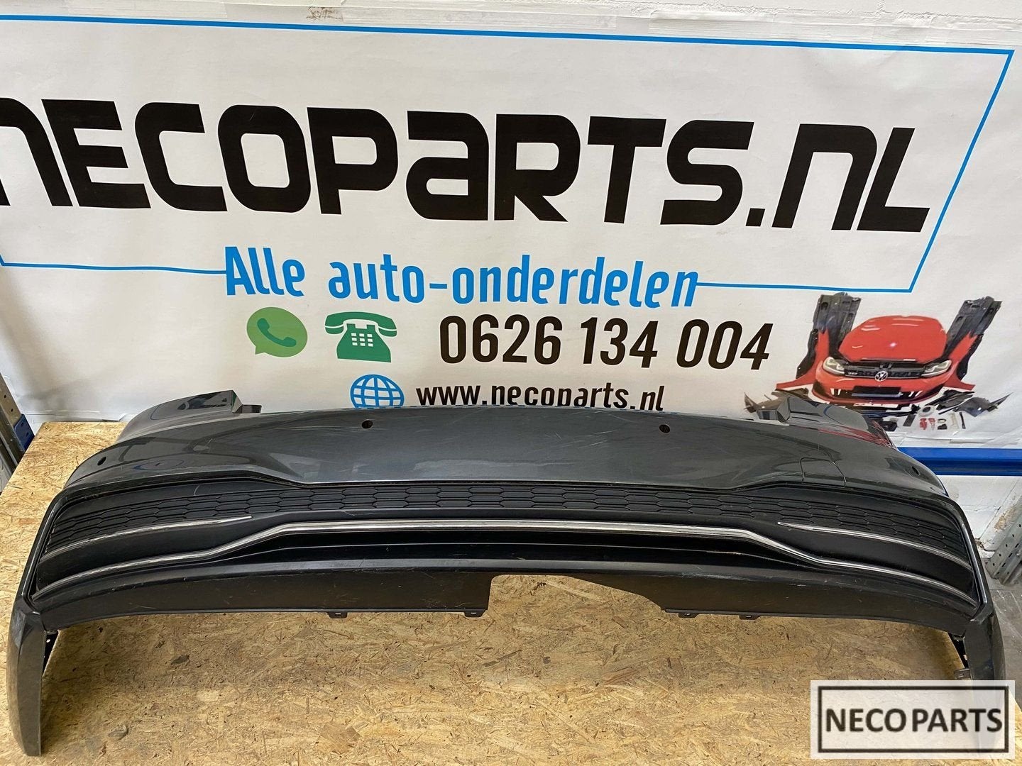 Audi A7 4K 4K8 4KA S-LINE Achterbumper 2018-2020 4K8807511C, Arrière, -, Audi, Utilisé
