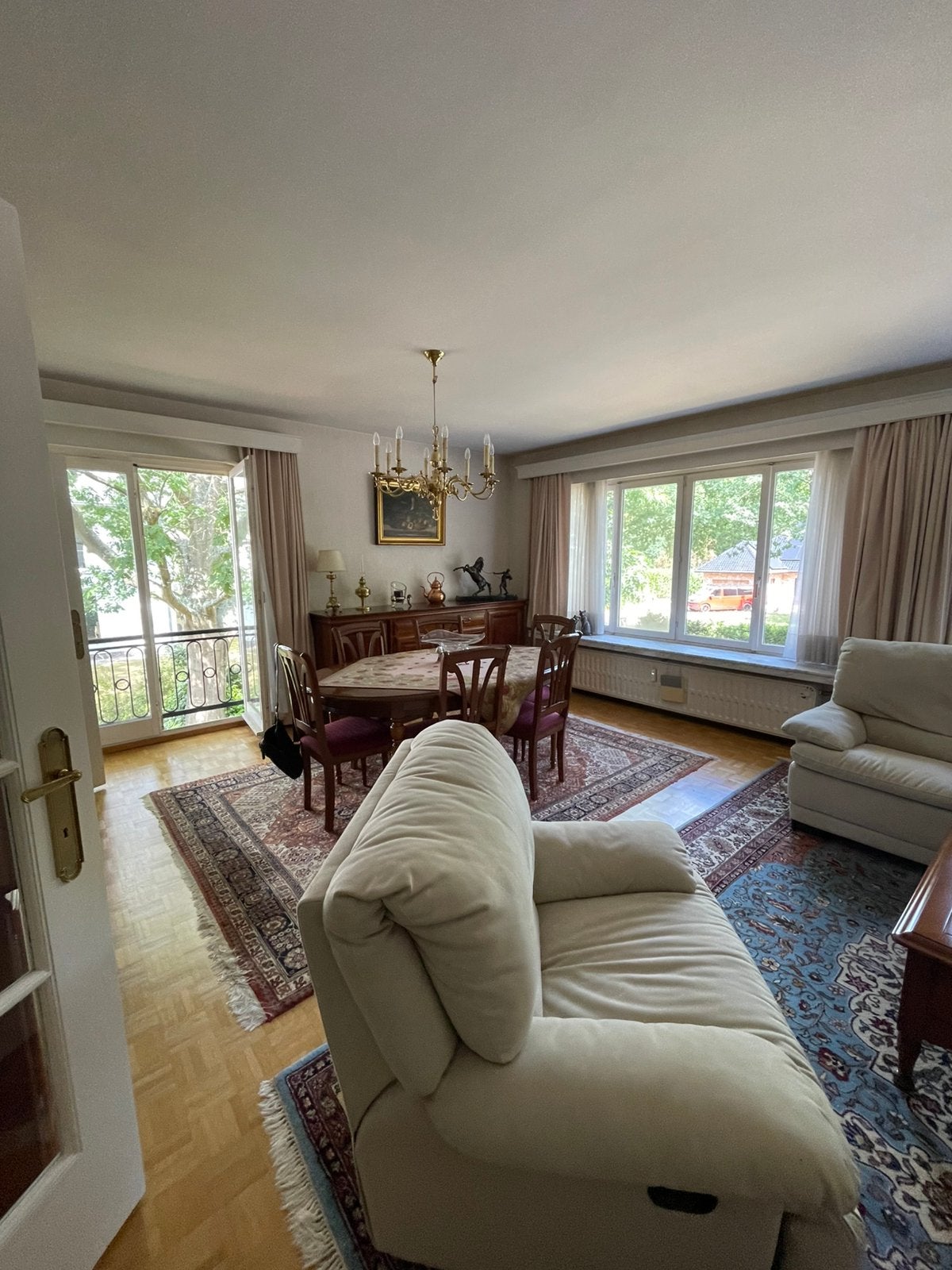 Complete eetkamer en zithoek, Ophalen, Gebruikt, Klassiek
